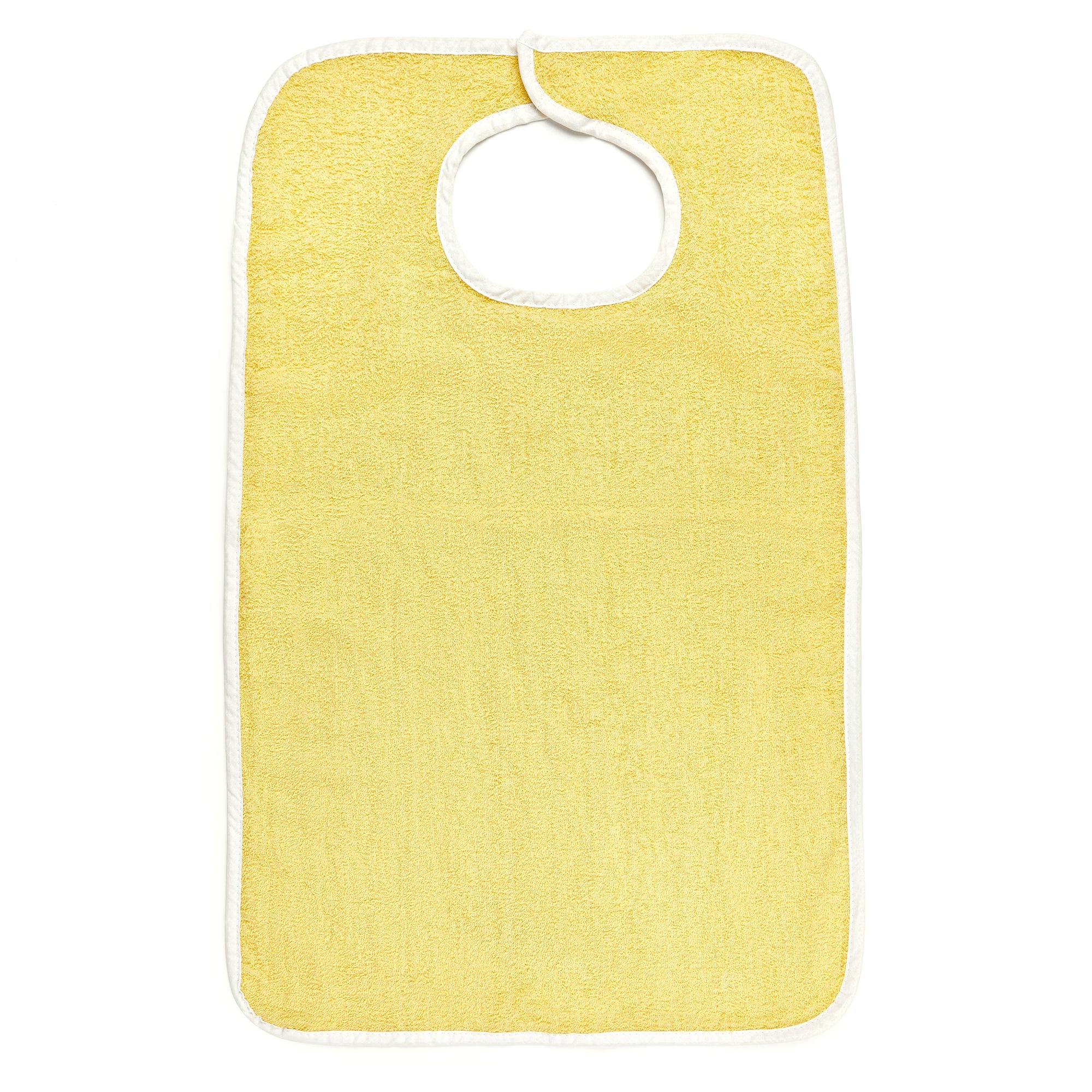 Premium Adult Bibs - Velcro Closure - Poly-Cotton - Case of 72 Pieces
