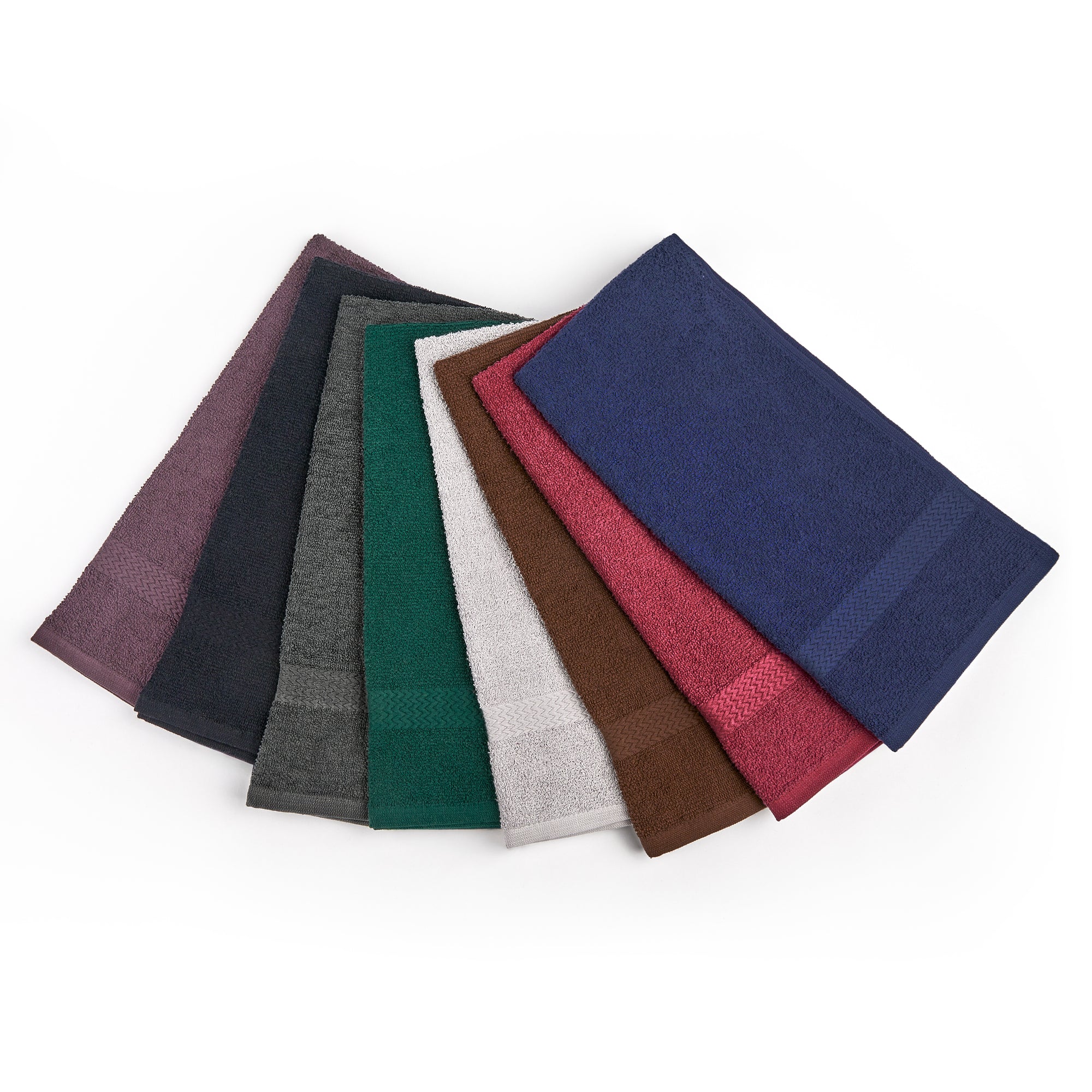 Prism Salon Hand Towels - Bleach Safe VAT Dyed - 16" x 29" - 100% Cotton 3.00 lbs - Case of 120 Pieces