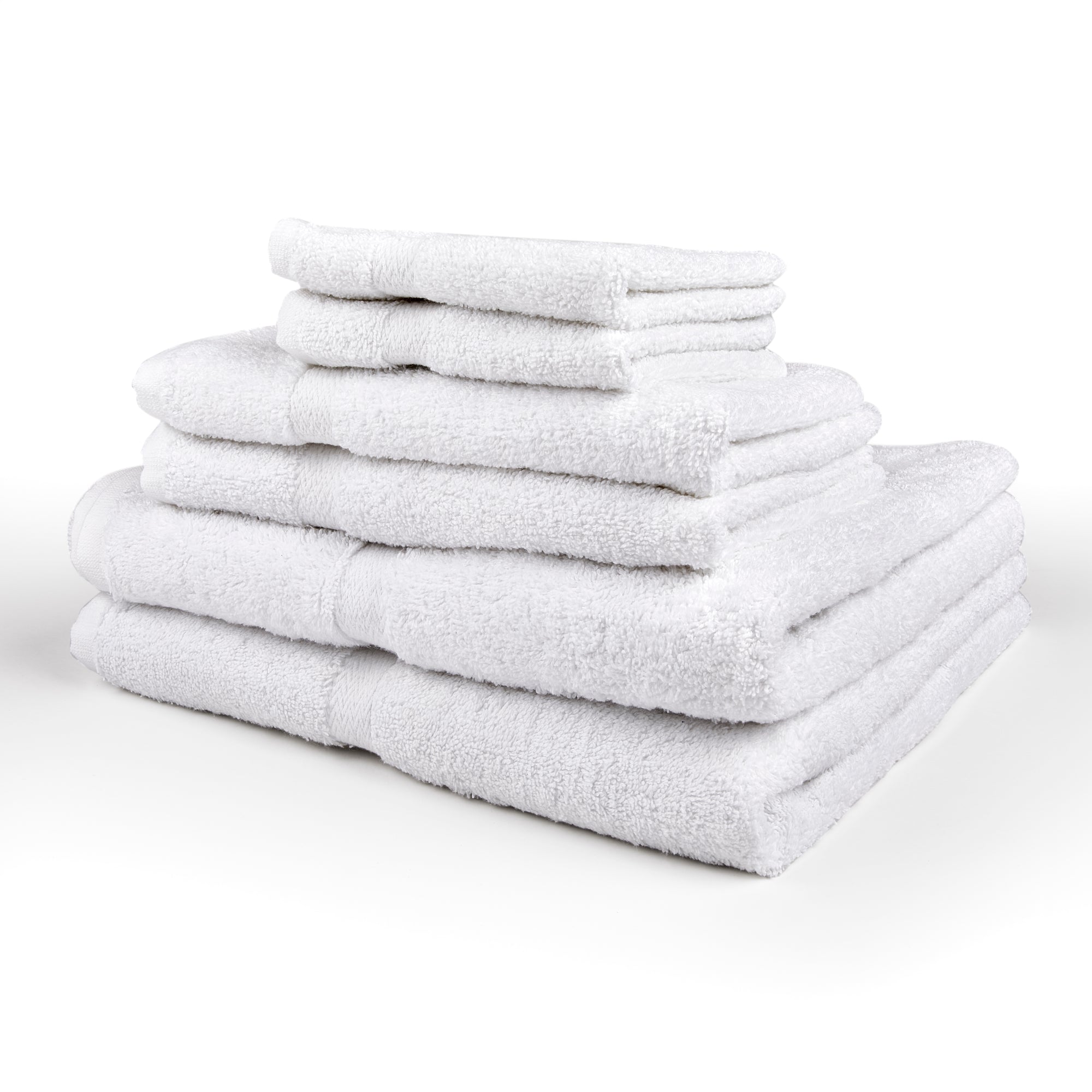 Diamond Crown Bath Towels - Luxuries Dobby Border - Case of 24 Pieces