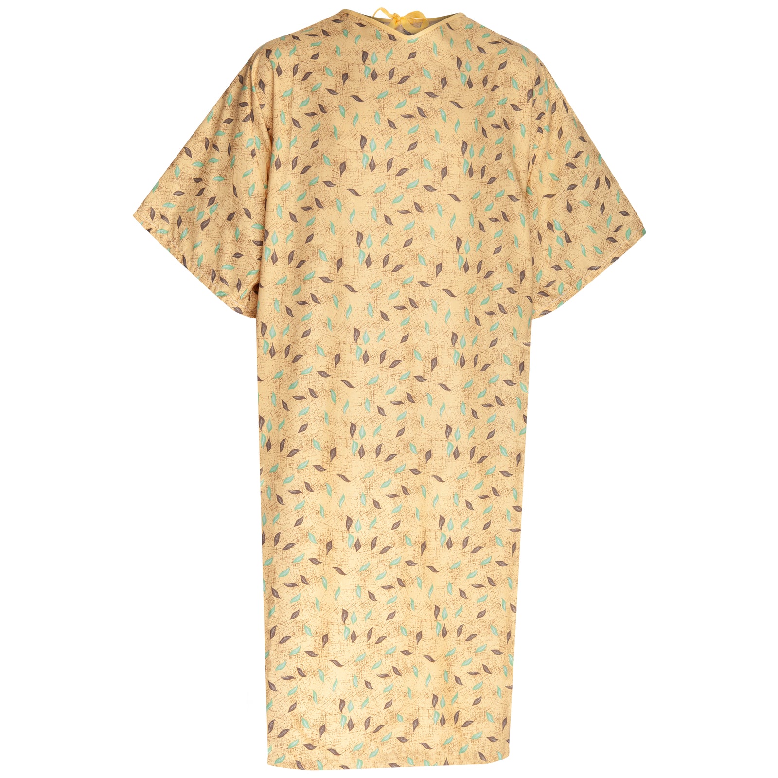 10x large beige leaf print bariatric patient gowns trusted thread