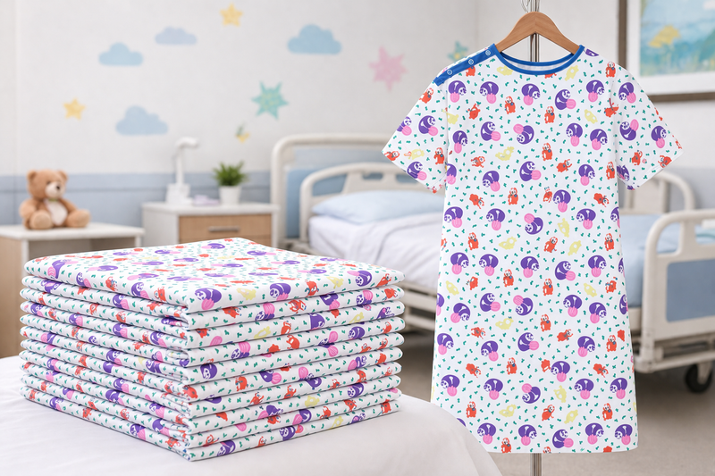 Bulk Pediatric Patient Gowns