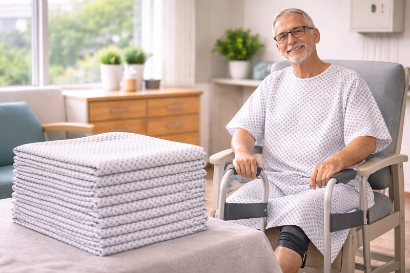 Bulk Patient Gowns for Long-Term Care & Rehab
