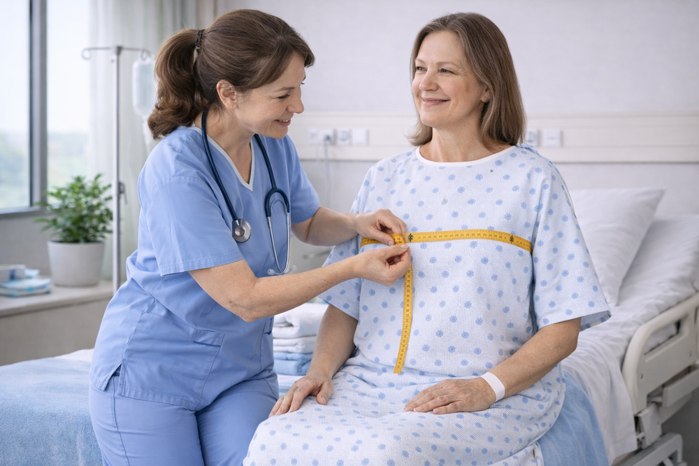 Patient Gown Size Charts & Measurement Guide