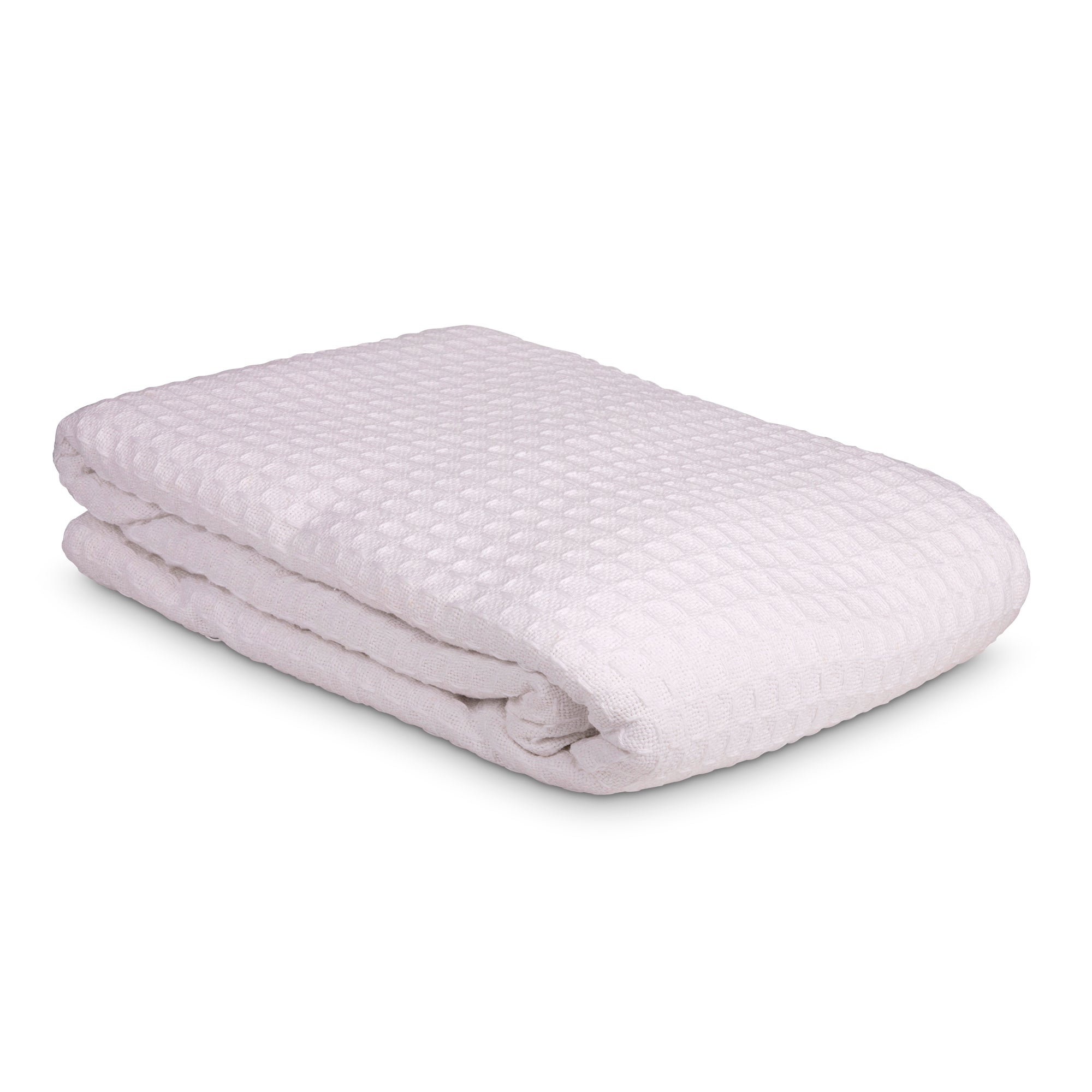Waffle Weave Blankets - 100% Cotton - Case of 12