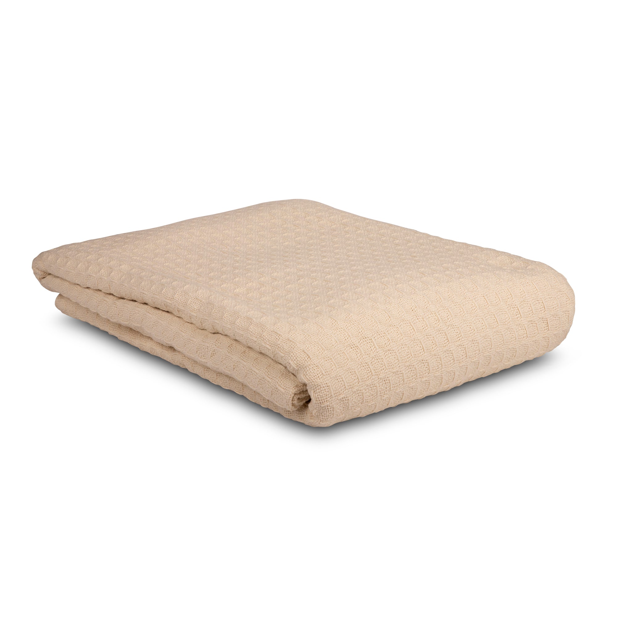 Waffle Weave Blankets - 100% Cotton - Case of 12