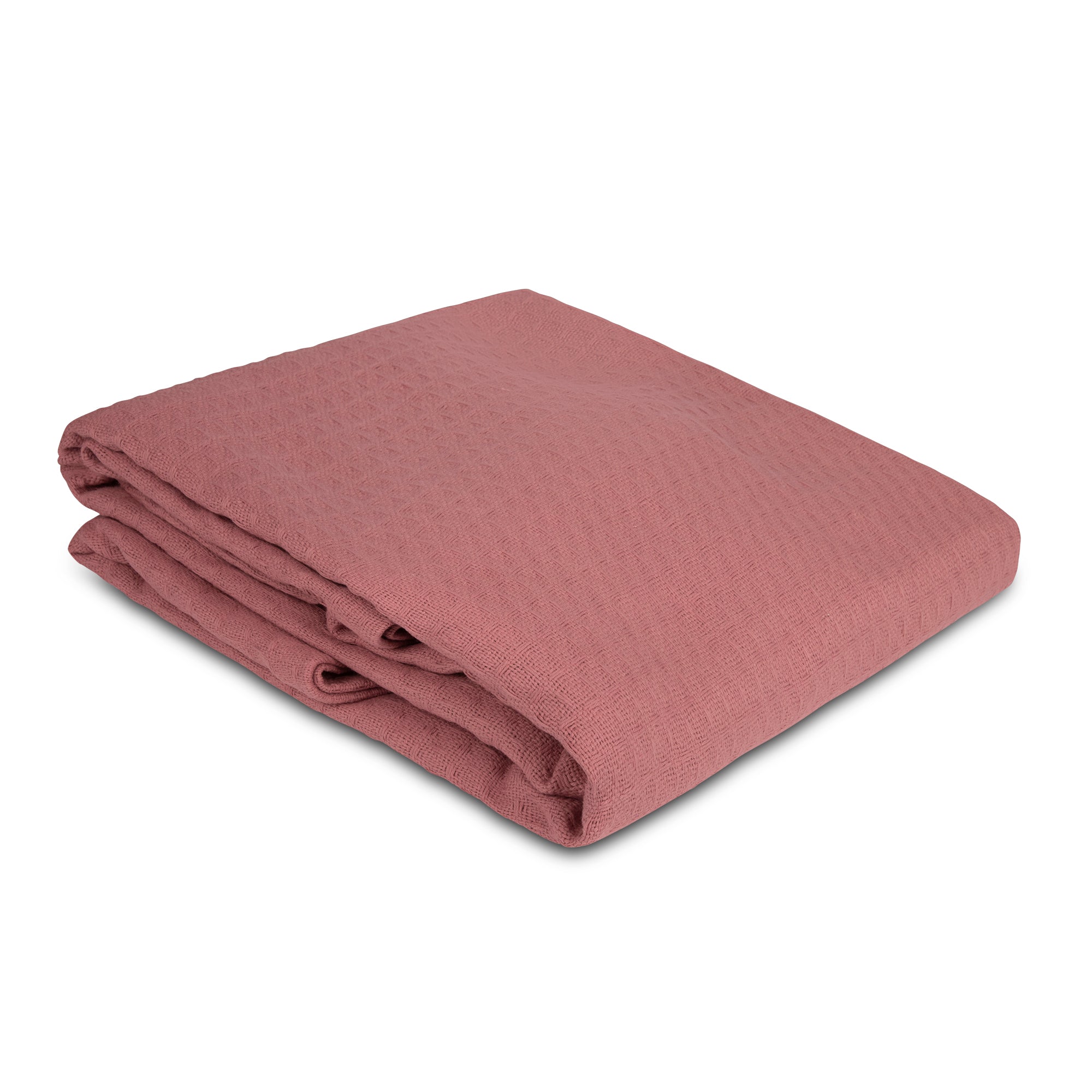 Waffle Weave Blankets - 100% Cotton - Case of 12