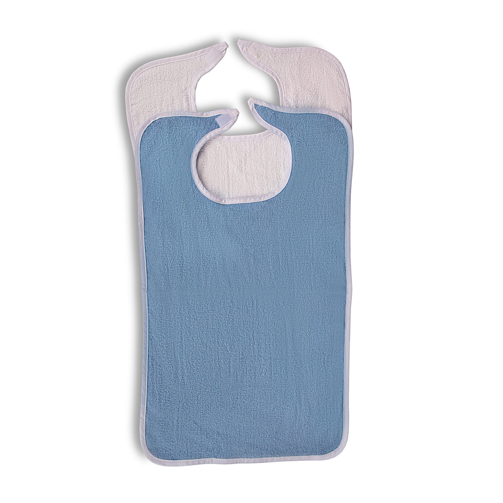 Economical Terry Bibs - Velcro Closure - 100% Cotton - Case of 60 Pieces