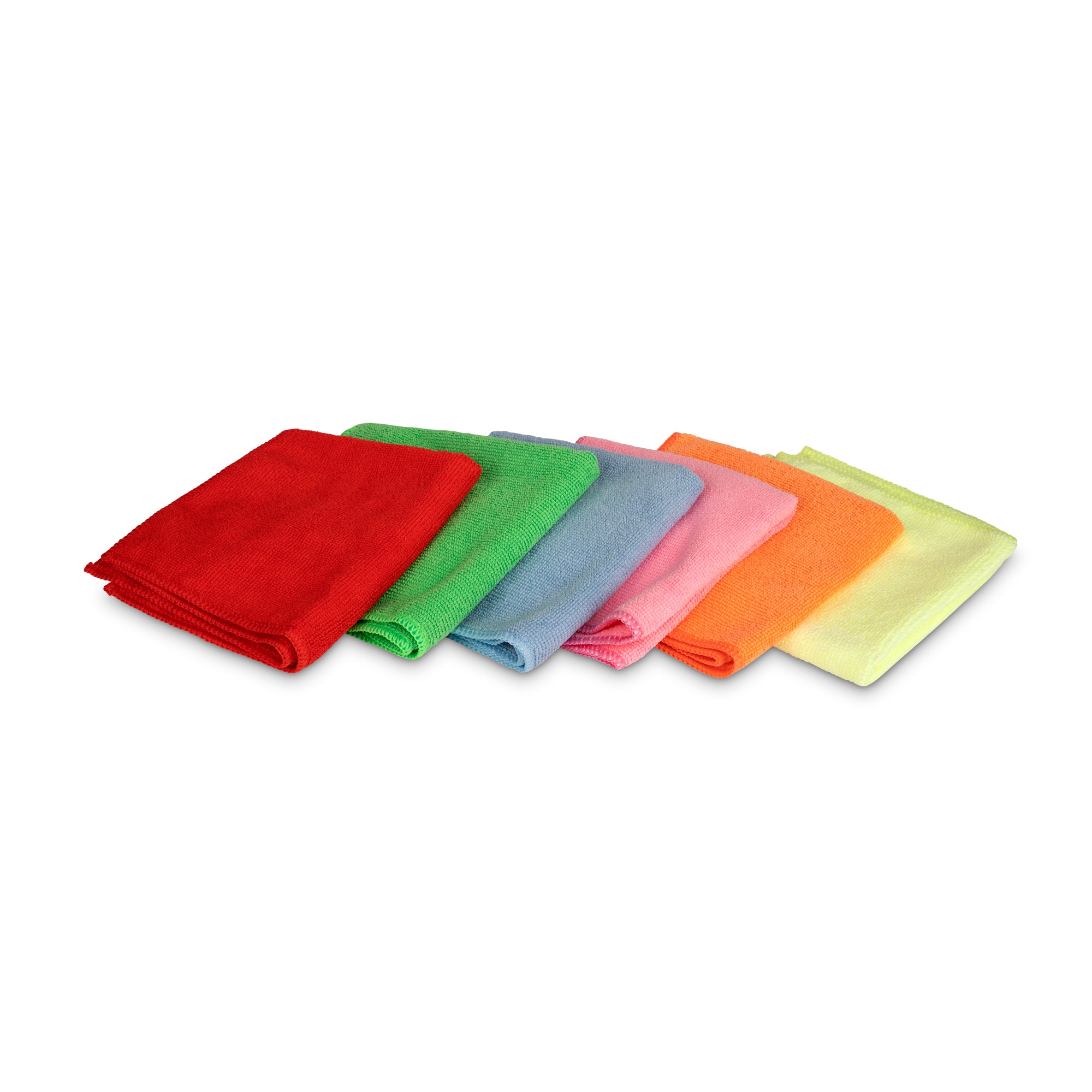 Microfiber Cleaning Cloths - 80% Polyester/20% Nylon - 230 GSM - Case of 240 Pieces