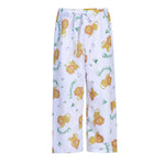 Pediatric PJ Pants - Lazy Lion Print - 100% Polyester - Flame Retardant