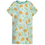 Pediatric Patient Gowns - Lazy Lion Print - 100% Polyester - Flame Retardant