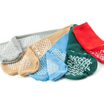 Hospital  Slipper Socks - Double -Treads Skid Resistant - Color Coded Sizes