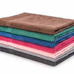 Solid Color Hand Towels  - 100% Ring-Spun Cotton - Cam Border