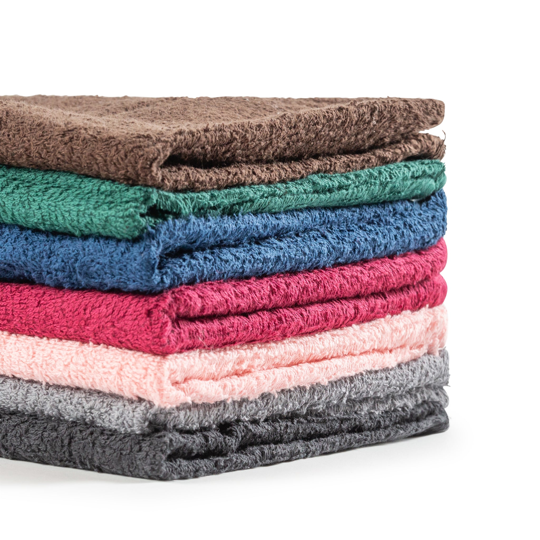 Solid Color Hand Towels  - 100% Ring-Spun Cotton - Cam Border