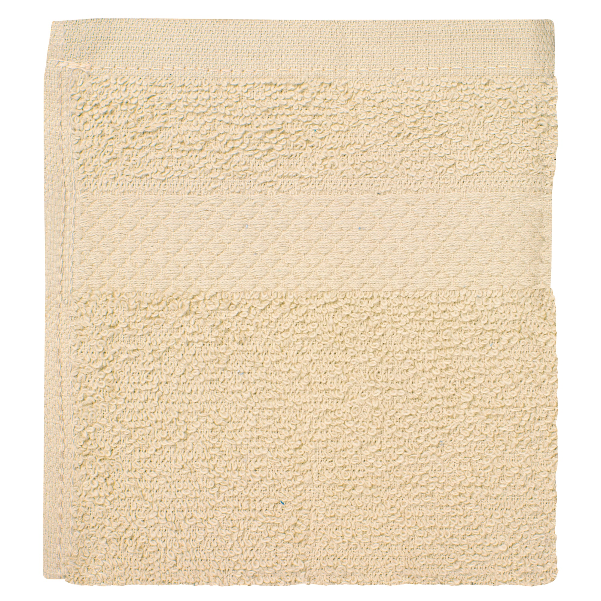 Premium Wash Cloths - Solid Color VAT Dyed - 100% Ring-Spun Cotton - Dobby Border