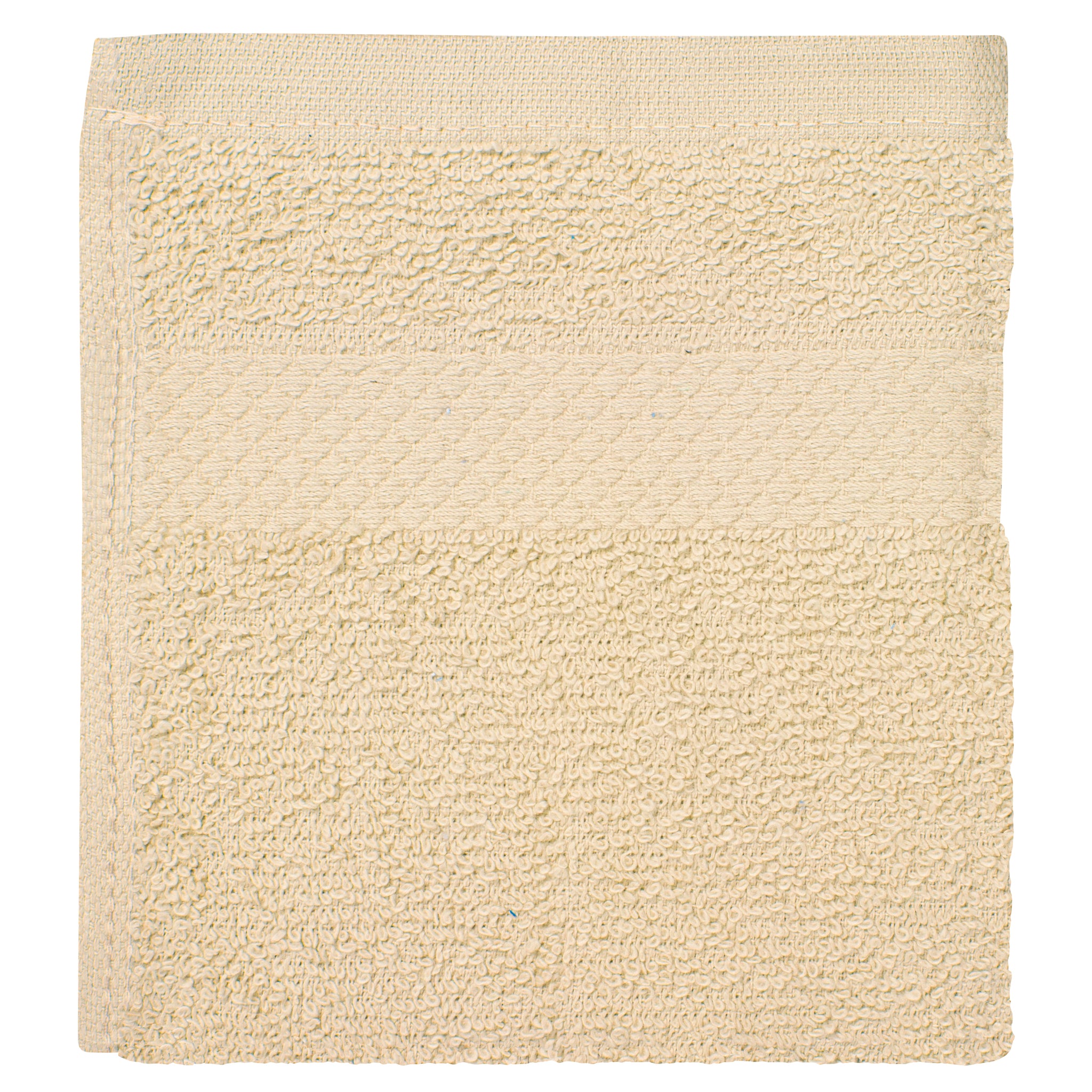 Premium Wash Cloths - Solid Color VAT Dyed - 100% Ring-Spun Cotton - Dobby Border
