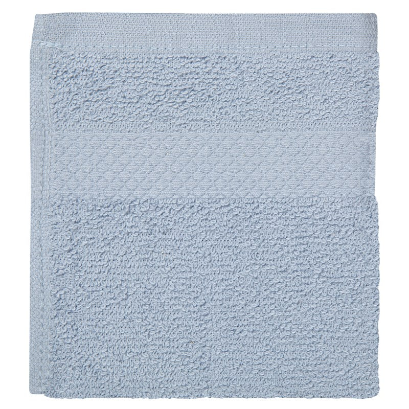 Premium Wash Cloths - Solid Color VAT Dyed - 100% Ring-Spun Cotton - Dobby Border