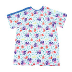 Pediatric Patient IV Gown - Cute Panda Print - 100% Polyester - Case of 24 Pieces