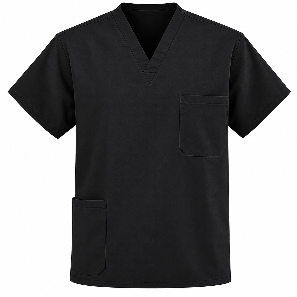 Scrubs Tops - Poplin Fabric - Unisex - 65% Polyester 35% Cotton - Case of 12