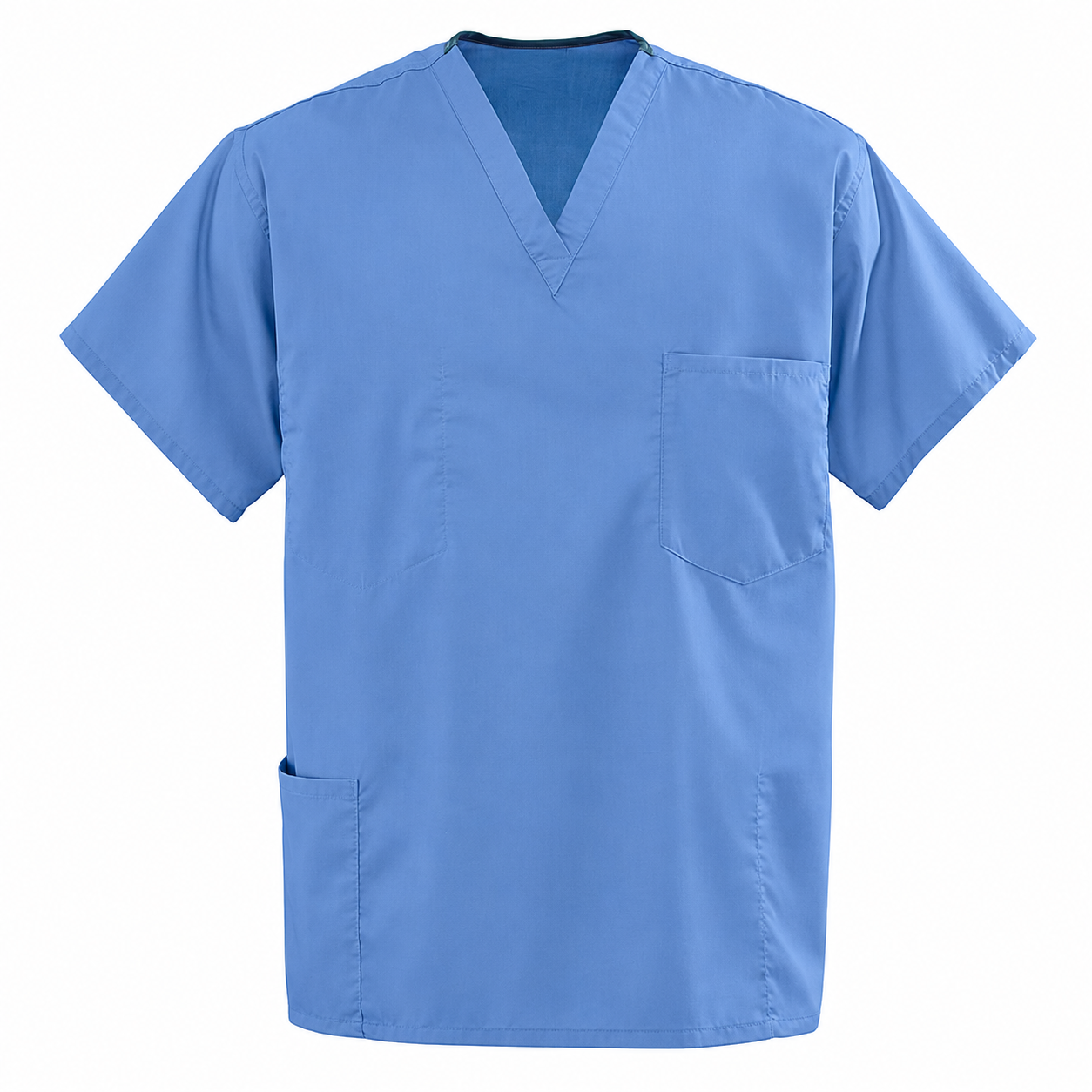 Scrubs Tops - Poplin Fabric - Unisex - 65% Polyester 35% Cotton - Case of 12