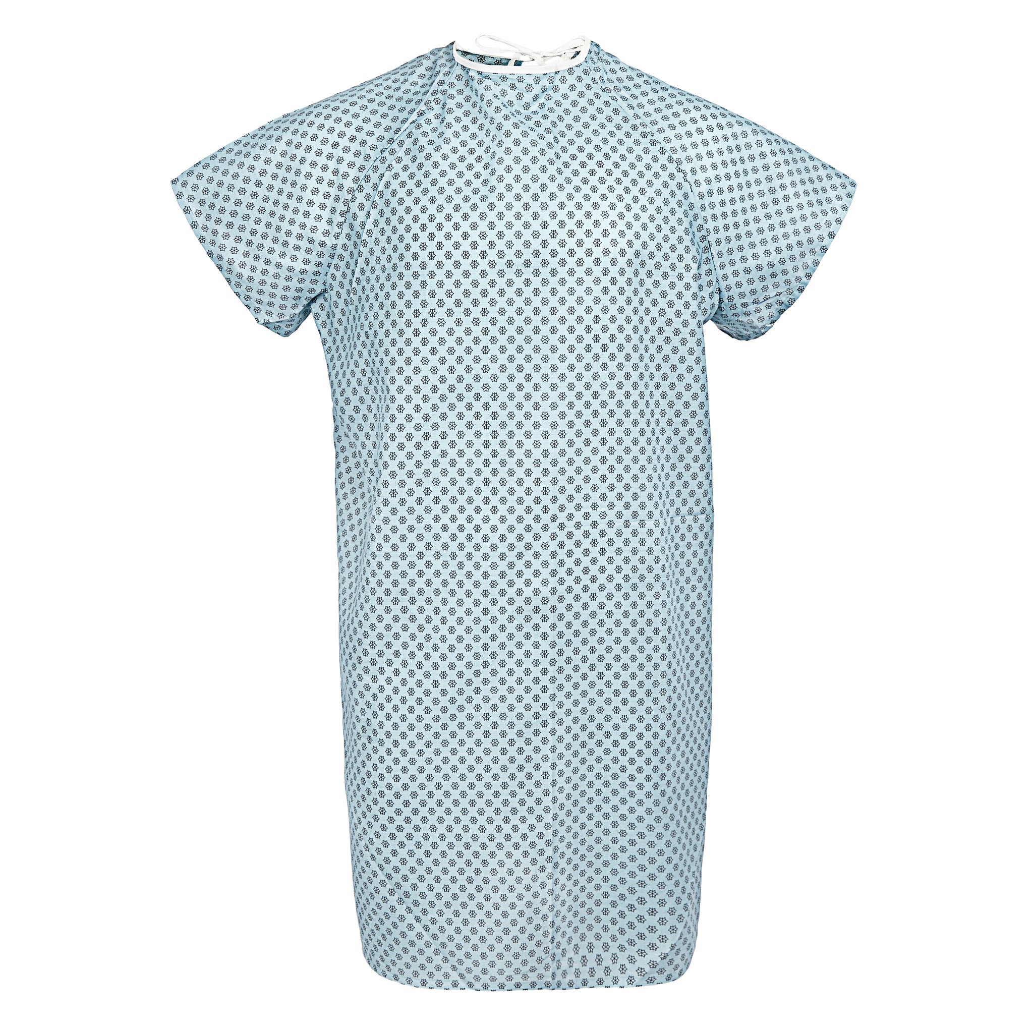 Hospital Patient Gowns - Economical Lightweight - Center Back - Case of 300 Pieces