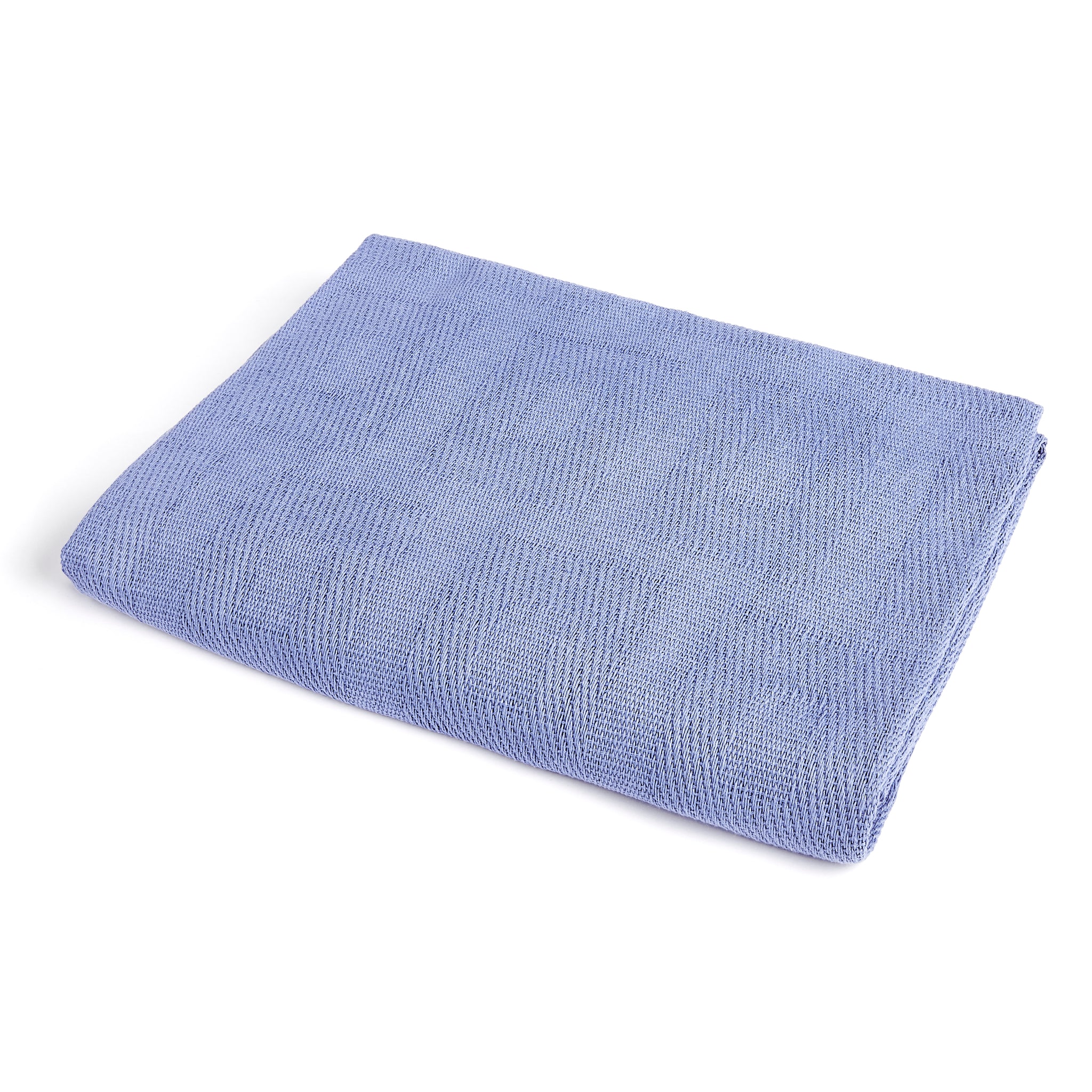 poly cotton blankets snag free blue color trusted thread