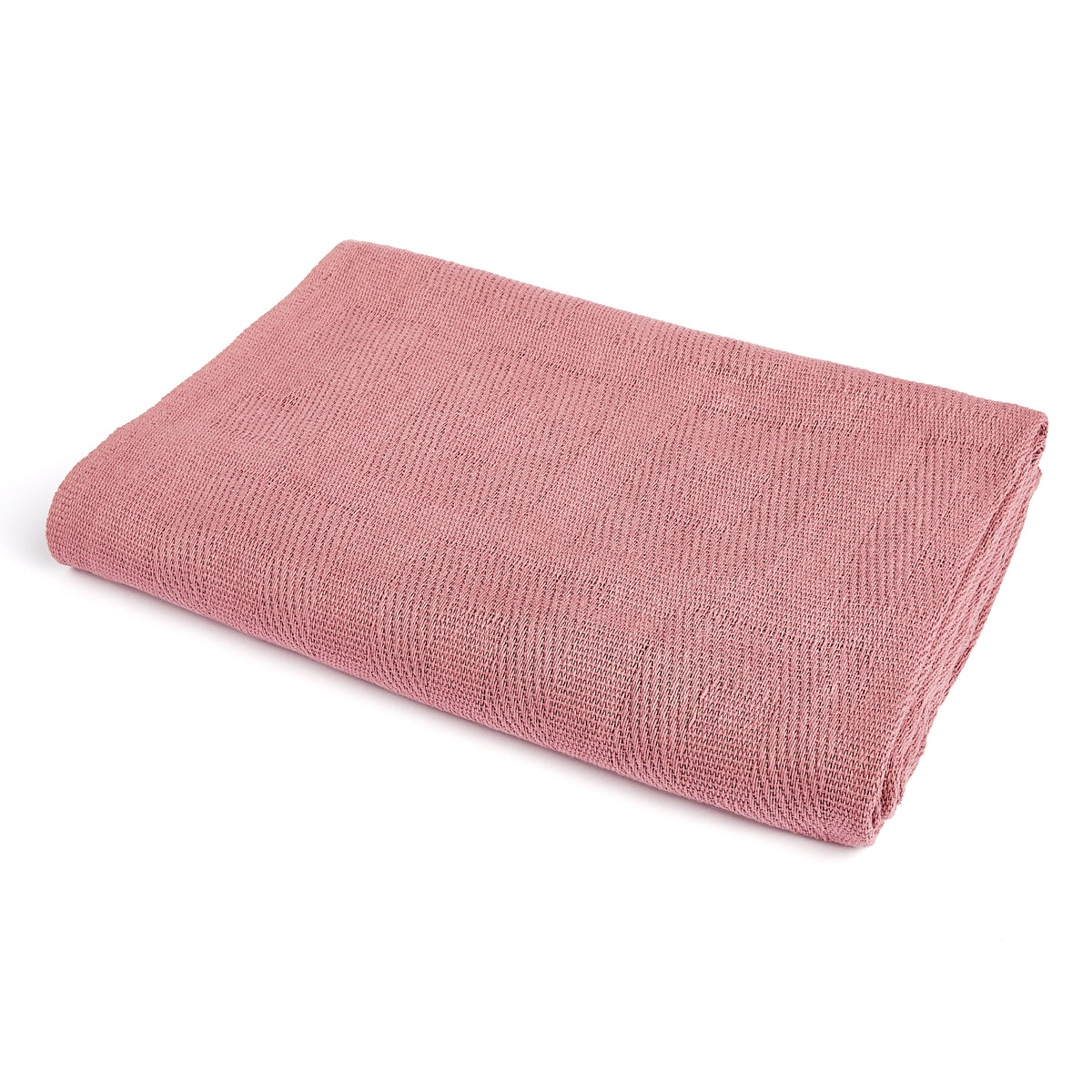 Cotton Raspberry Throw Bulk Poly Cotton King Blankets - Vat Dyed - Trusted Thread