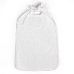 white ​adult bibs​ with tie closure​ trusted​ thread