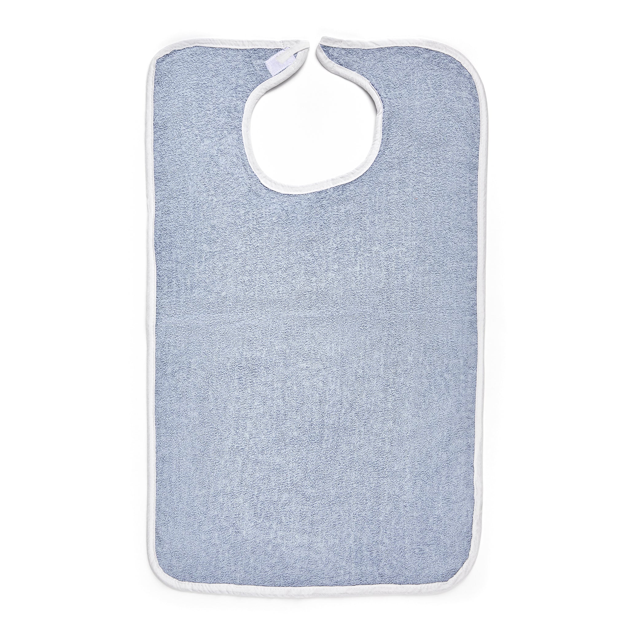 blue ​terry bibs​ with velcro closure​ trusted​ thread