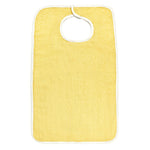 Premium Adult Bibs - Velcro Closure - Poly-Cotton - Case of 72 Pieces