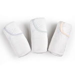 Knitted Fitted Sheets - White - Soft Poly Cotton Blend - Case of 60 Pieces