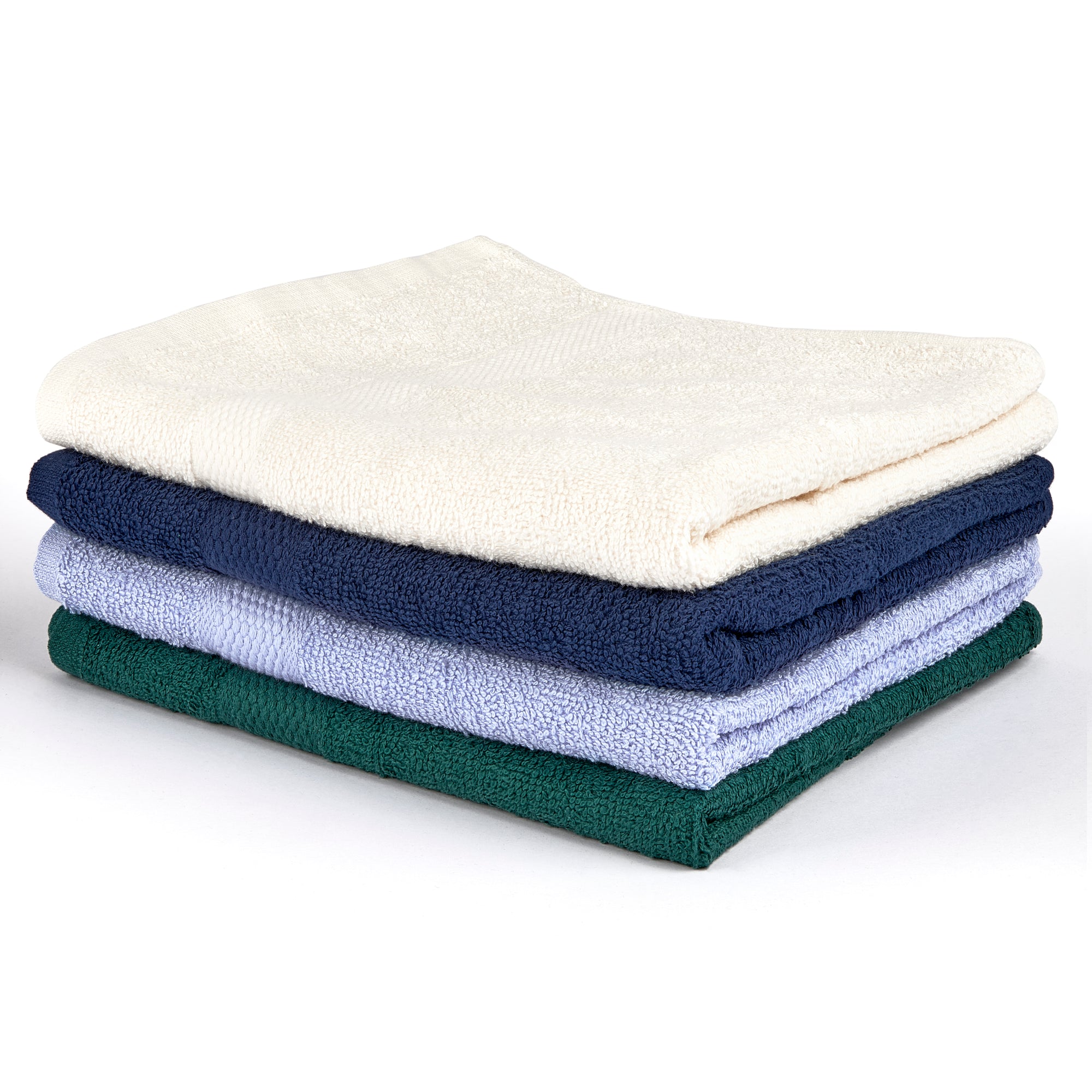 Spectrum Solid Color Bath Towels- 16 Single Ring Spun - 100% Cotton -  Case of 60 Pieces