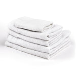 Blended Bath Towels - White - 86% Cotton/14% Poly - Case of 120 Pieces