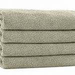 Solid Color Bath Towels  - 100% Ring-Spun Cotton - Cam Border