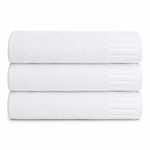 Grand Piano Key - Luxury Wash Cloth - 100% Ring Spun Cotton - White