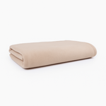 Hospitality Fleece Blankets - 100% Microfiber - Beige - Twin 68" x 85" - Case of 12