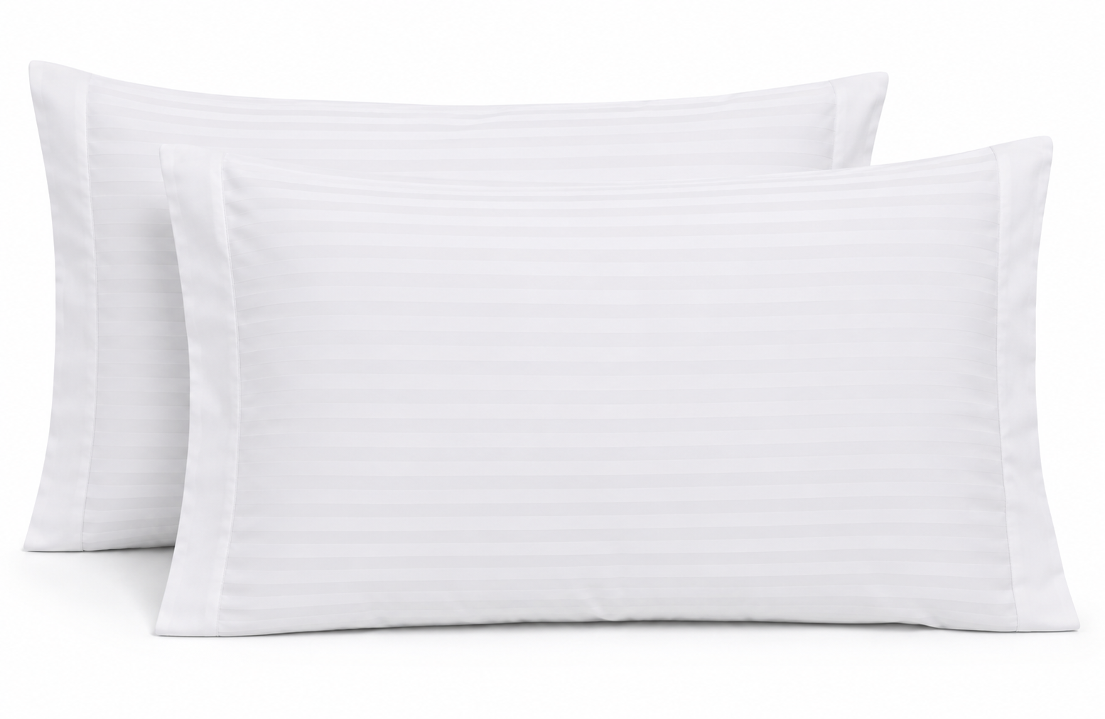 Striped Pillowcases - 200 Thread Count - 60% Cotton / 40% Polyester
