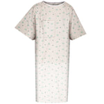 IV Patient Gowns - Diamond Print - Angle Back Overlap Closure - Case of  72 Pieces