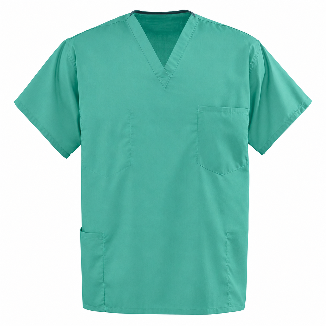 Scrubs Tops - Poplin Fabric - Unisex - 65% Polyester 35% Cotton - Case of 12
