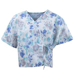Mammography Exam Capes - Side Tie Closure - 23" x 66" - 100% Polyester - Case of 48