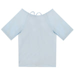 light blue color pediatric patient gowns trusted thread
