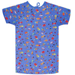 under the sea print bulk pediatric gowns  trusted thread