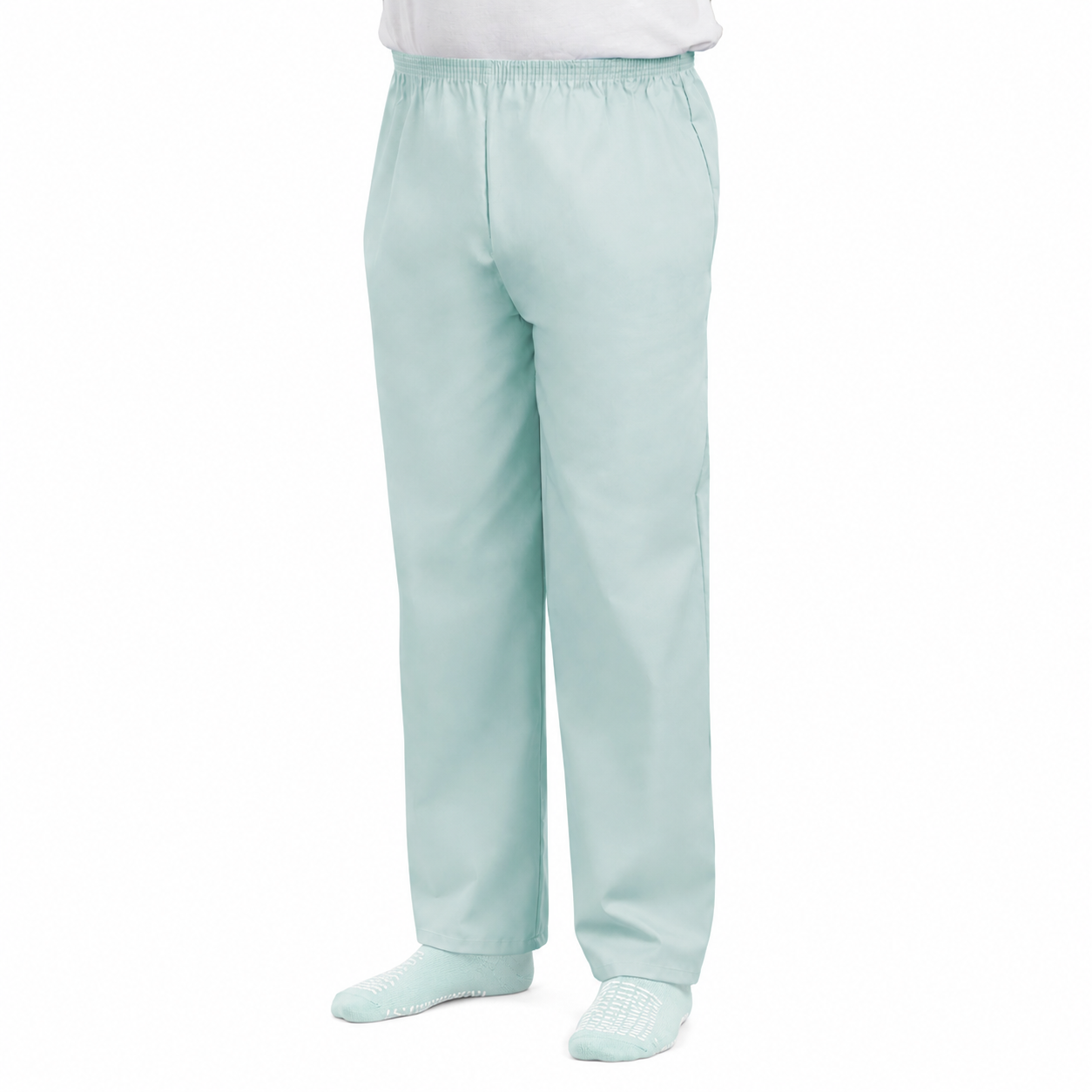 Patient Pajama Bottoms - Elastic Waist - Fly Opening