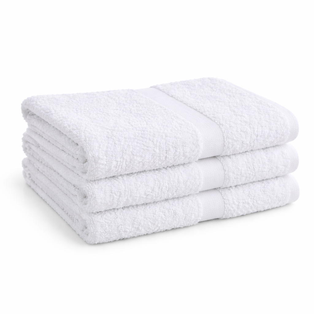 Revel Premium Washcloths - Ring Spun - 12" x 12" - 86% Cotton/14% Poly