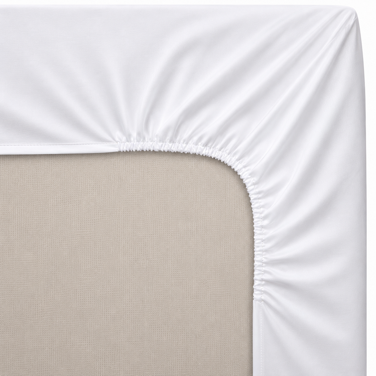 Hospitality Fitted Sheets - 300 Thread Count - 60% Cotton / 40% Polyester Sateen - Case of 24