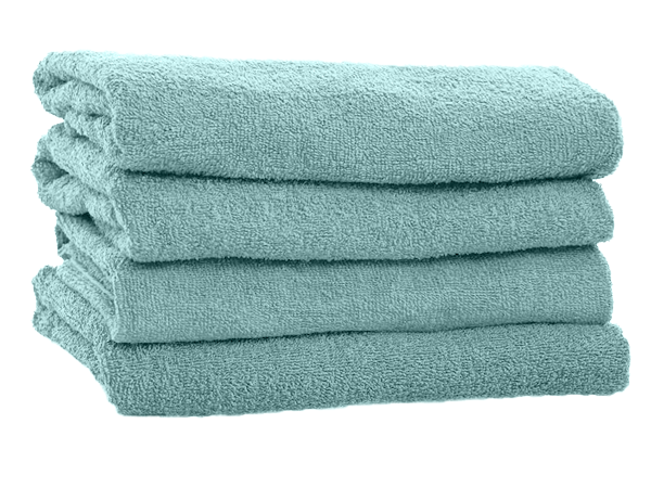 Solid Color Bath Towels  - 100% Ring-Spun Cotton - Cam Border